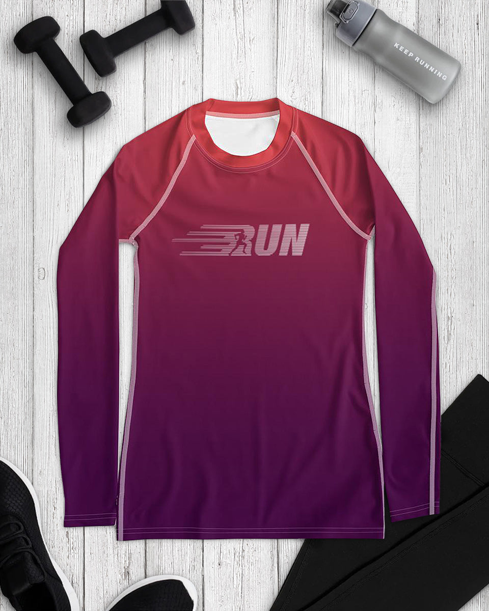 Ladies Long Sleeve Rays Fade Jersey – Gear Team Apparel