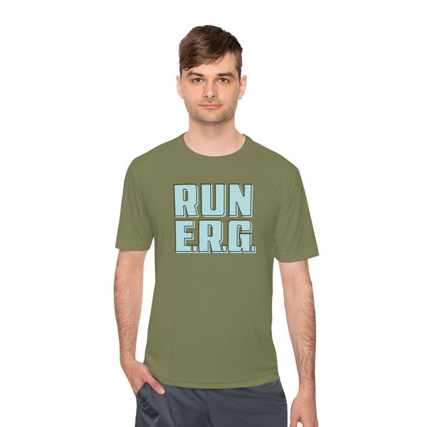 RUN ERG – 6th Anniversary Design – Unisex Performance T-shirt