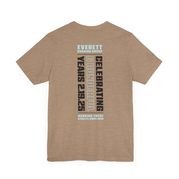 RUN ERG – 6th Anniversary Design – Unisex T-shirt