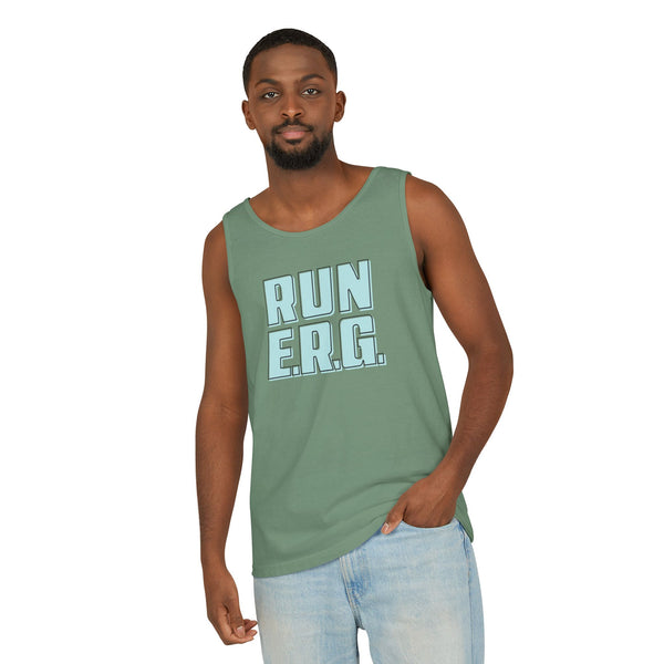 RUN ERG – 6th Anniversary Design – Unisex Muscle Tank