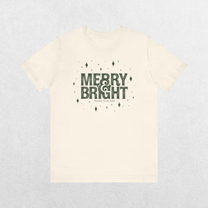 Merry & Bright (thanks to my run) – Unisex T-shirt