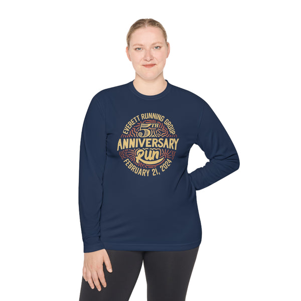 Everett Running Group – 5th Anniversary Run – Unisex Performance Long-sleeve T-shirt