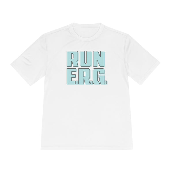 RUN ERG – 6th Anniversary Design – Unisex Performance T-shirt