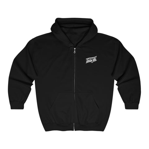 Everett Running Group – 5th Anniversary Run – Unisex Full Zip Hooded Sweatshirt