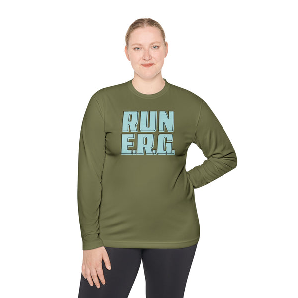 RUN ERG – 6th Anniversary Design – Unisex Performance Long-sleeve T-shirt