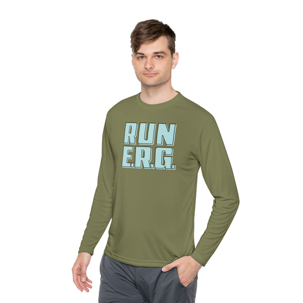 RUN ERG – 6th Anniversary Design – Unisex Performance Long-sleeve T-shirt