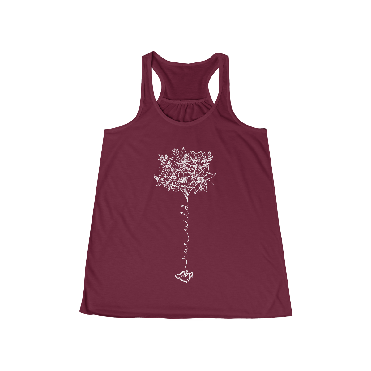 Run Wild – Women's Flowy Tank Top