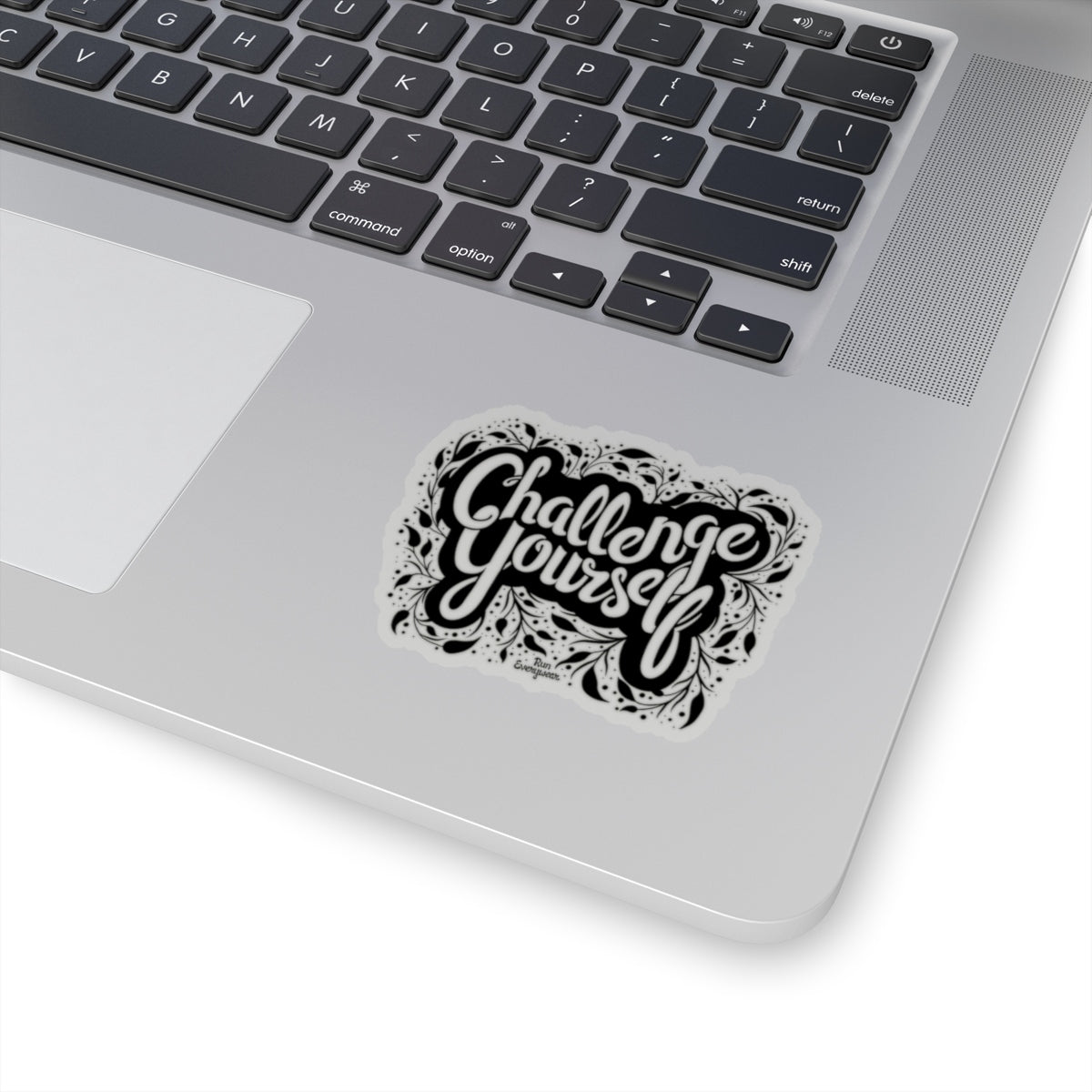 Challenge Yourself Inspirational Sticker