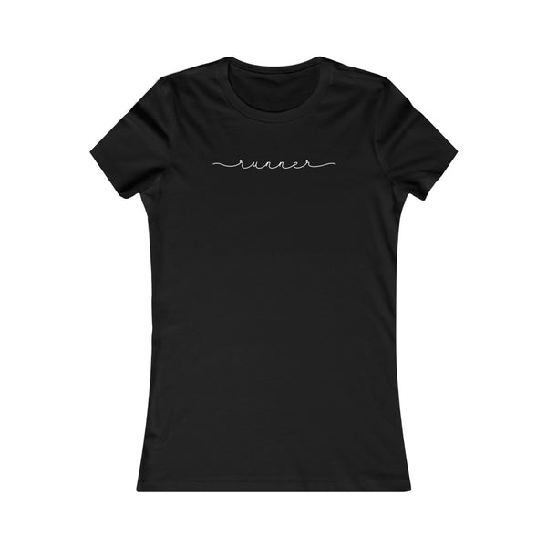 Runner – Women's Fitted T-shirt
