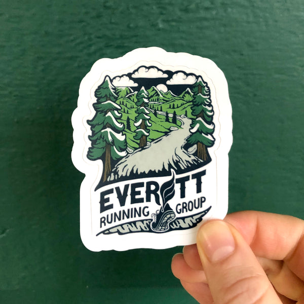 Everett Running Group Sticker
