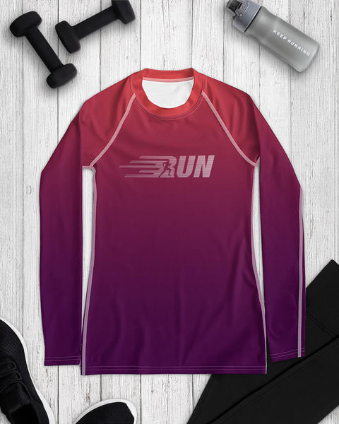 RUN – Sunset Women's Performance Long-Sleeve