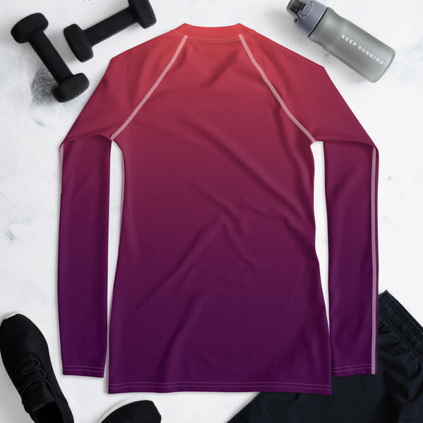 RUN – Sunset Women's Performance Long-Sleeve