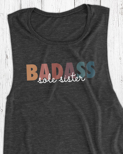 Badass – Sole Sister – Women's Muscle Tank
