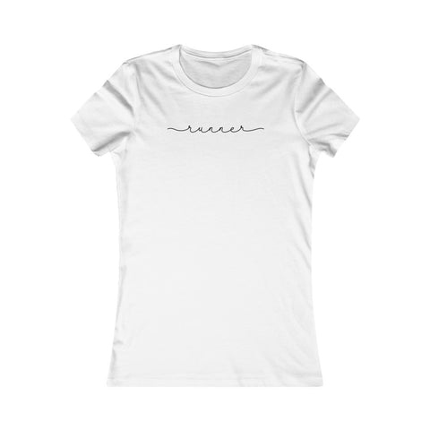 Runner – Women's Fitted T-shirt